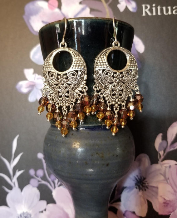 Earth Goddess earrings