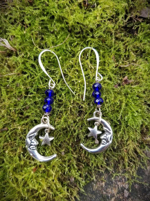 Midnight Moon earrings