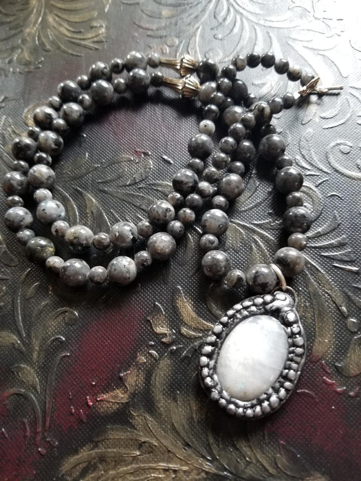 Moonstone Talisman necklace