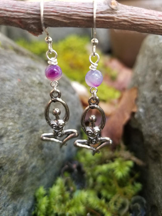 Sitting Goddess earrings