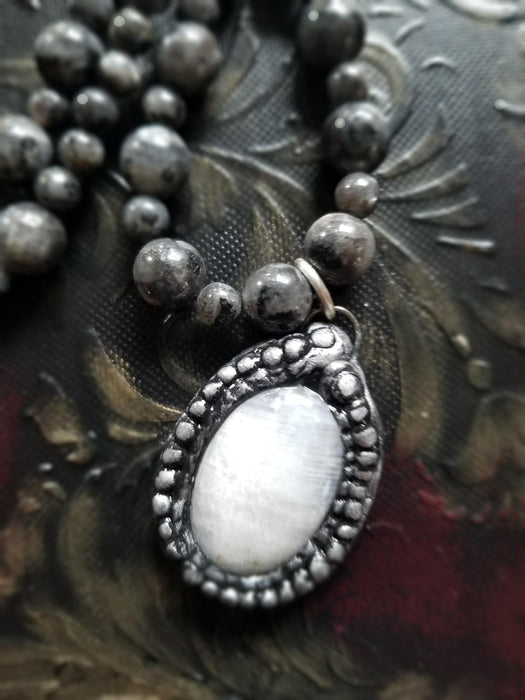 Moonstone Talisman necklace
